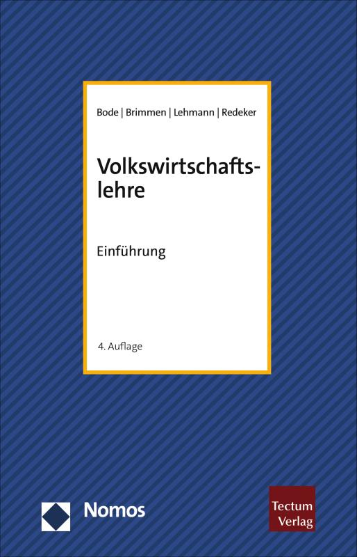 Cover-Bild Volkswirtschaftslehre