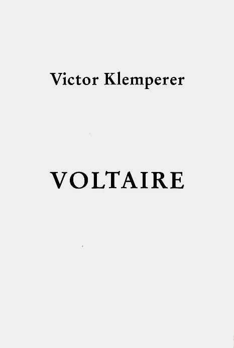 Cover-Bild Voltaire