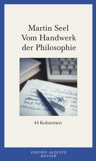 Cover-Bild Vom Handwerk der Philosophie