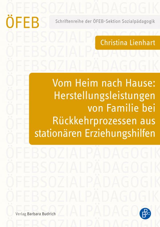 Cover-Bild Vom Heim nach Hause: Herstellungsleistungen von Familie bei Rückkehrprozessen aus stationären Erziehungshilfen