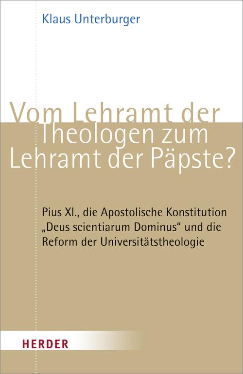 Cover-Bild Vom Lehramt der Theologen zum Lehramt der Päpste?