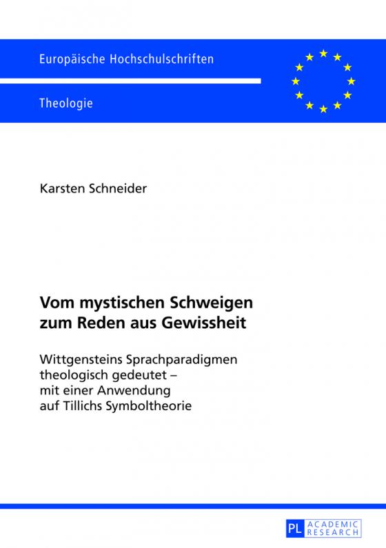 Cover-Bild Vom mystischen Schweigen zum Reden aus Gewissheit