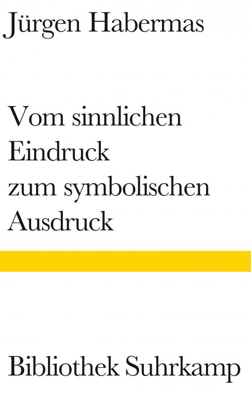 Cover-Bild Vom sinnlichen Eindruck zum symbolischen Ausdruck