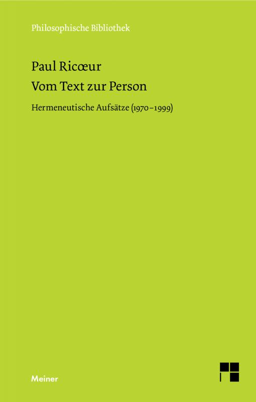 Cover-Bild Vom Text zur Person