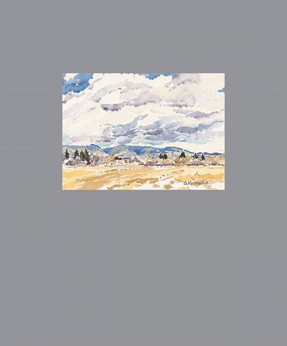 Cover-Bild Von Bergen und Bäumen, Blumen und Wolken