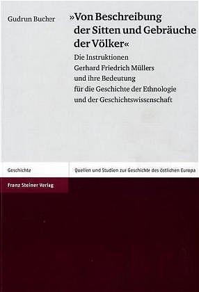 Cover-Bild "Von Beschreibung der Sitten und Gebräuche der Völcker"