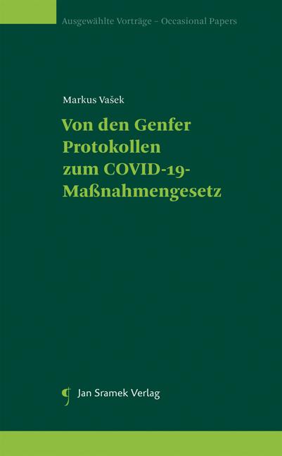 Cover-Bild Von den Genfer Protokollen zum COVID‑19‑Maßnahmengesetz