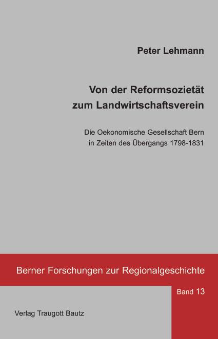 Cover-Bild Von der Reformsozietät zum Landwirtschaftsverein