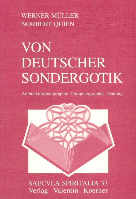 Cover-Bild Von deutscher Sondergotik