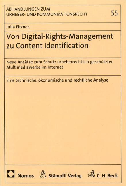 Cover-Bild Von Digital-Rights-Management zu Content-Identification