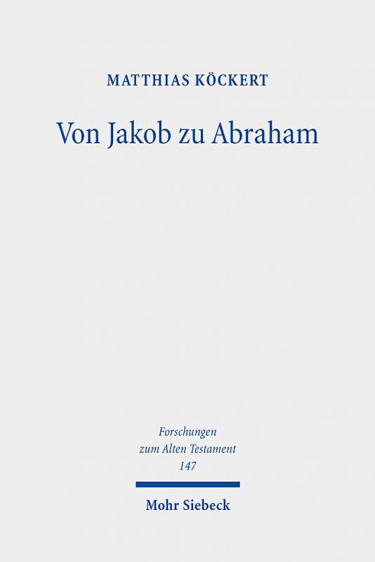 Cover-Bild Von Jakob zu Abraham