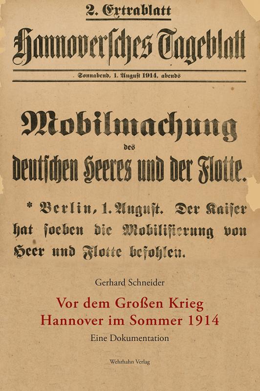 Cover-Bild Vor dem Großen Krieg