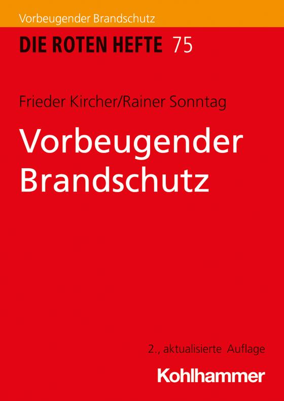 Cover-Bild Vorbeugender Brandschutz