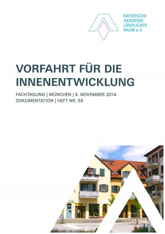 Cover-Bild Vorfahrt für die Innenentwicklung