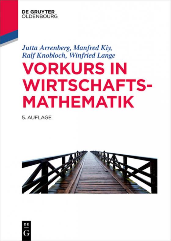 Cover-Bild Vorkurs in Wirtschaftsmathematik