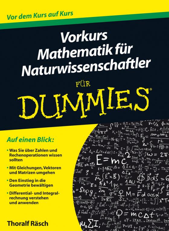 Cover-Bild Vorkurs Mathematik für Naturwissenschaftler für Dummies