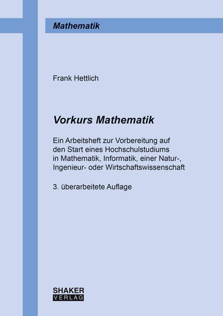 Cover-Bild Vorkurs Mathematik