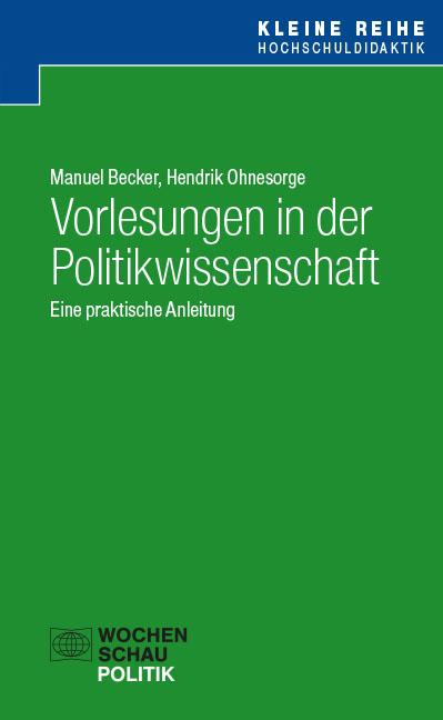 Cover-Bild Vorlesungen in der Politikwissenschaft