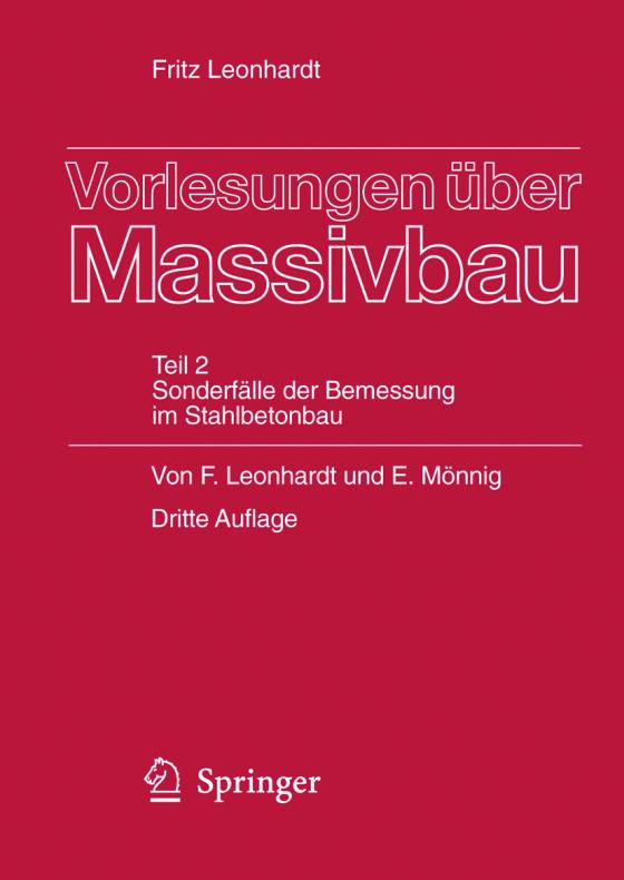 Cover-Bild Vorlesungen über Massivbau