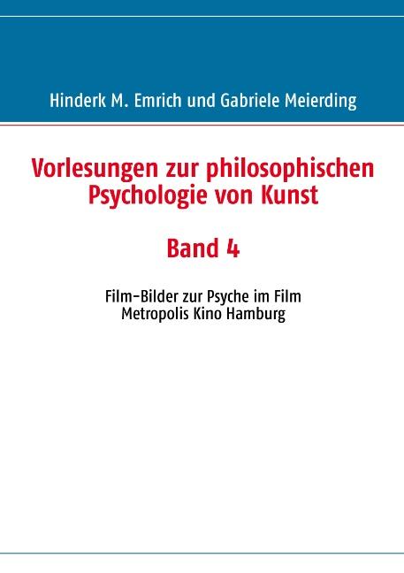 Cover-Bild Vorlesungen zur philosophischen Psychologie von Kunst. Band 4