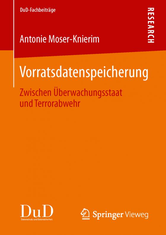 Cover-Bild Vorratsdatenspeicherung