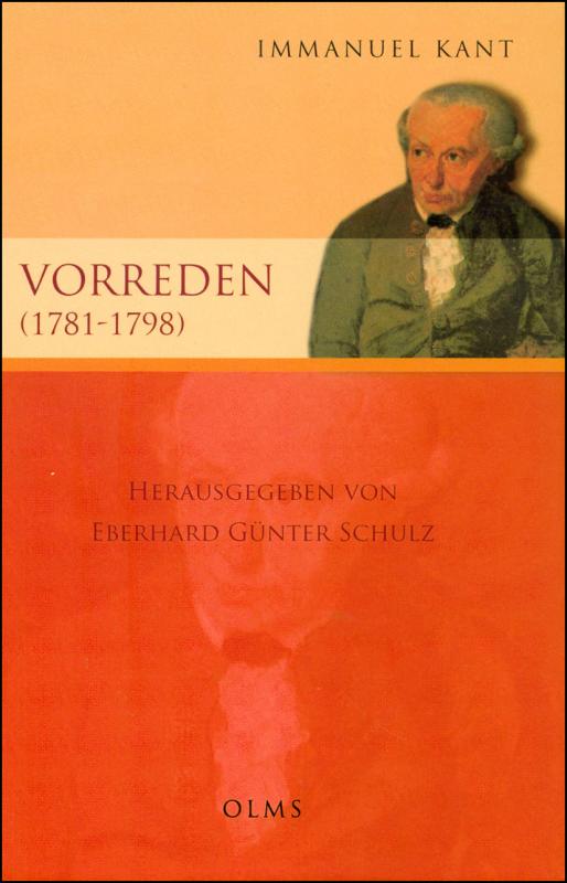 Cover-Bild Vorreden (1781-1798).