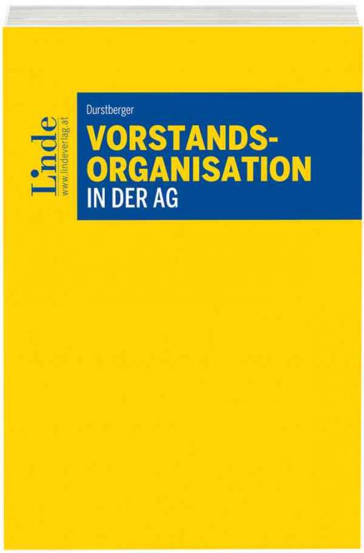Cover-Bild Vorstandsorganisation in der AG