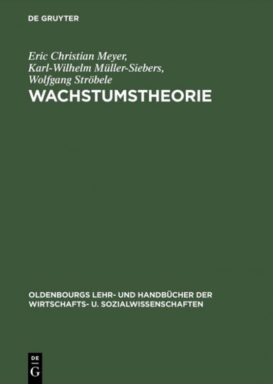 Cover-Bild Wachstumstheorie