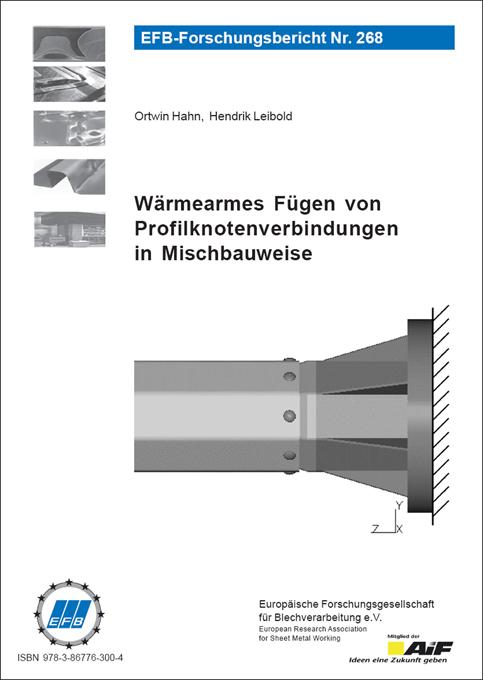 Cover-Bild Wärmearmes Fügen von Profilknotenverbindungen in Mischbauweise