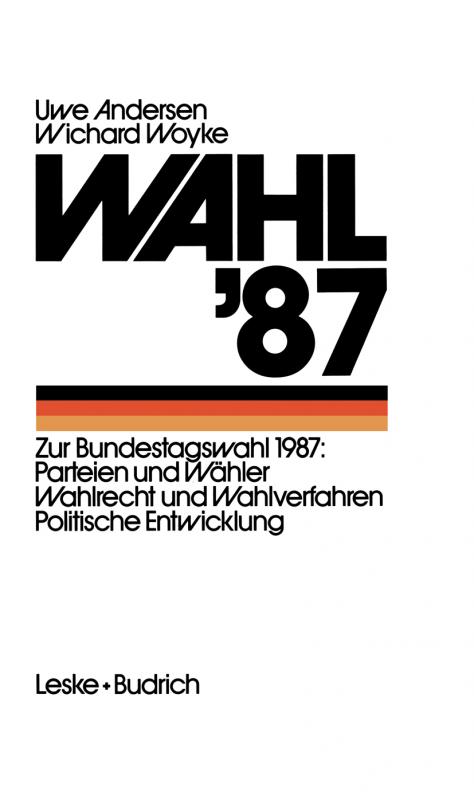 Cover-Bild Wahl ’87