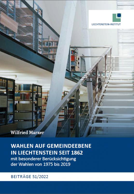 Cover-Bild Wahlen auf Gemeindeebene in Liechtenstein seit 1862