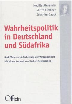 Cover-Bild Wahrheitspolitik in Deutschland und Südafrika