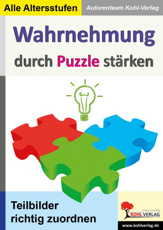 Cover-Bild Wahrnehmung durch Puzzle stärken