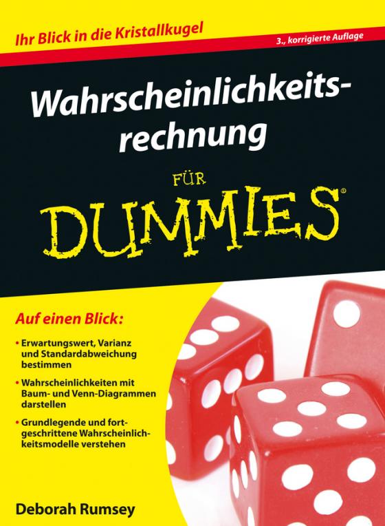 Cover-Bild Wahrscheinlichkeitsrechnung für Dummies