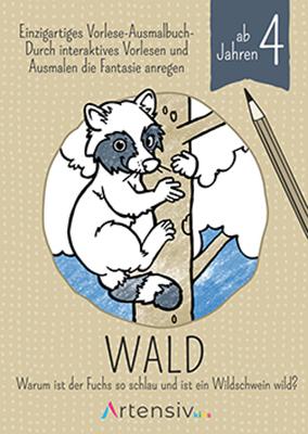 Cover-Bild Wald - Malbuch ab 5 Jahren