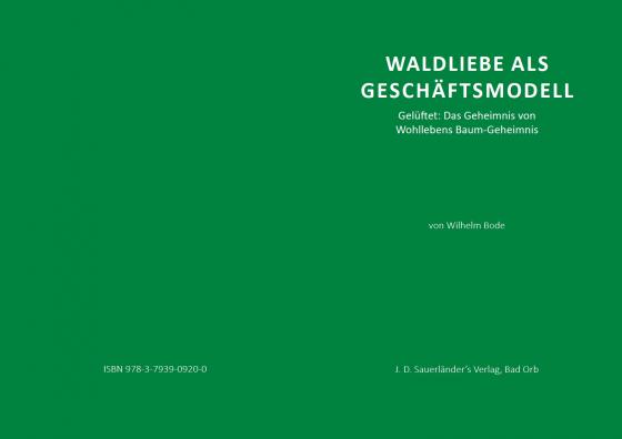 Cover-Bild Waldliebe als Geschäftsmodell