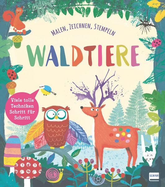 Cover-Bild Waldtiere (Malbuch und Zeichenbuch für Kinder)