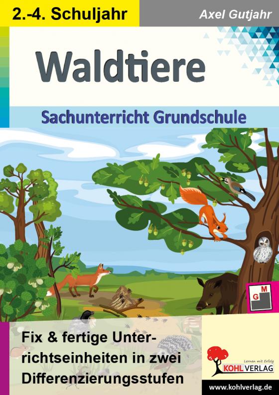 Cover-Bild Waldtiere / Sachunterricht Grundschule