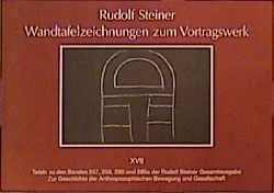 Cover-Bild Wandtafelzeichnungen zum Vortragswerk, Bd. XVII