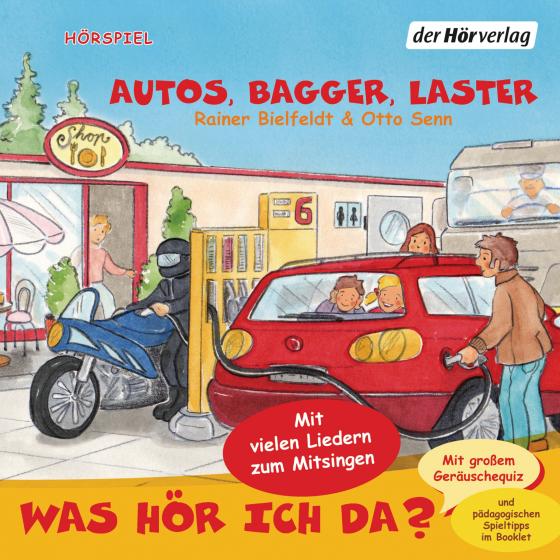 Cover-Bild Was hör ich da? Autos, Bagger, Laster