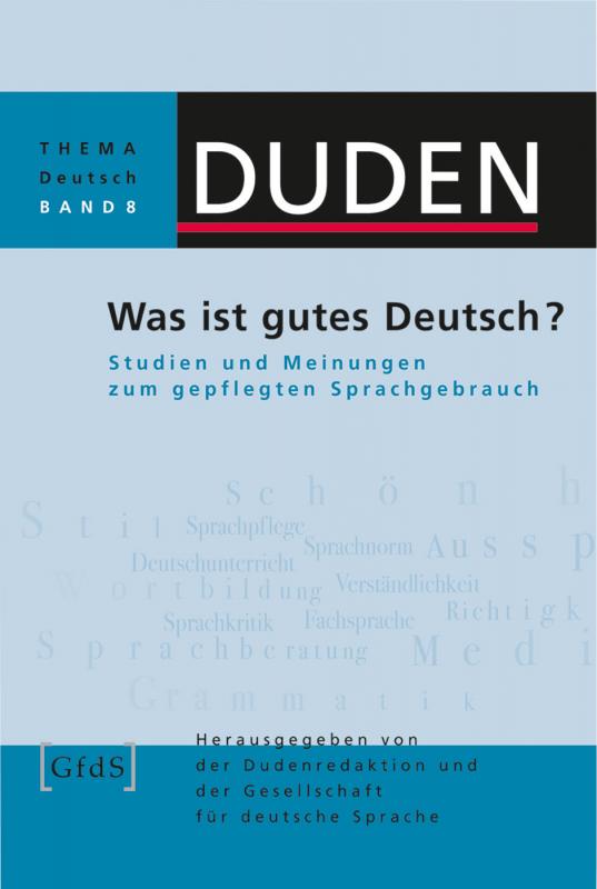 Cover-Bild Was ist gutes Deutsch?