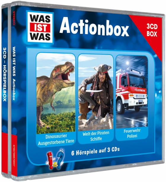 Cover-Bild WAS IST WAS 3-CD-Hörspielbox. Actionbox