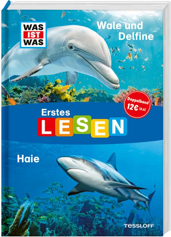 Cover-Bild WAS IST WAS Erstes Lesen Doppelband 4. Wale und Delfine/Haie