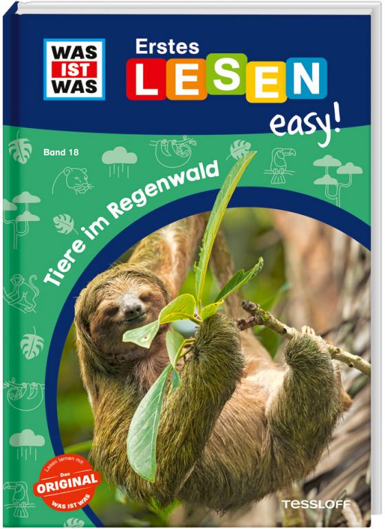 Cover-Bild WAS IST WAS Erstes Lesen easy! Band 18. Tiere im Regenwald
