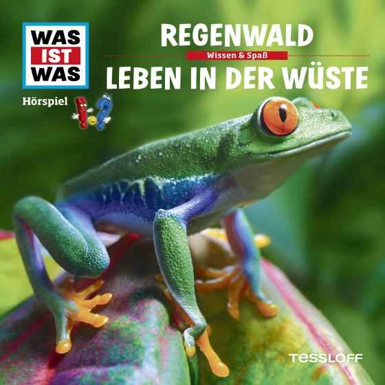 Cover-Bild WAS IST WAS Hörspiel. Regenwald / Leben in der Wüste.