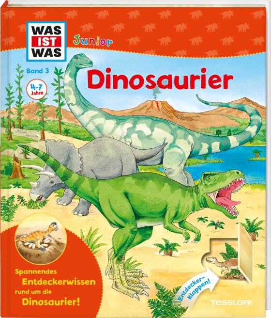 Cover-Bild WAS IST WAS Junior Band 3. Dinosaurier