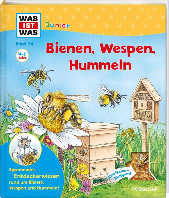 Cover-Bild WAS IST WAS Junior Band 34 Bienen, Wespen, Hummeln