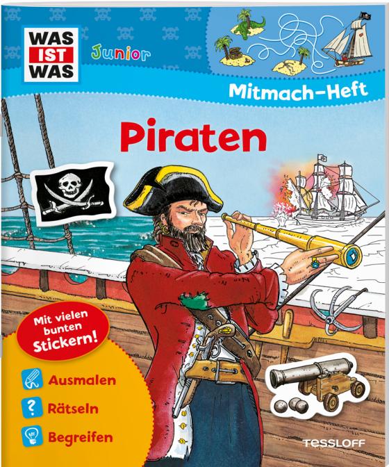 Cover-Bild WAS IST WAS Junior Mitmach-Heft Piraten