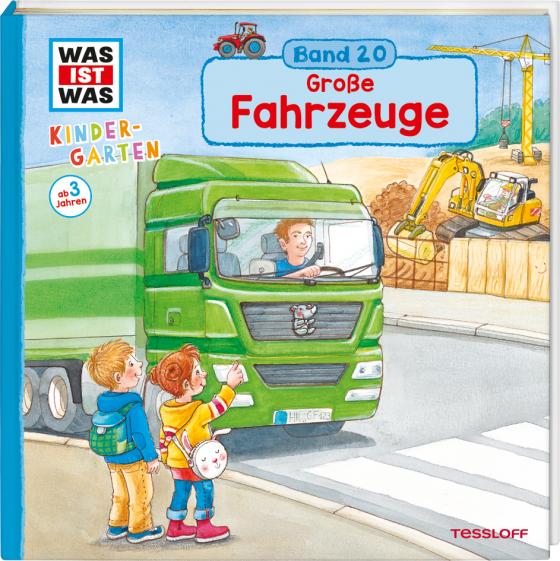 Cover-Bild WAS IST WAS Kindergarten Band 20. Große Fahrzeuge