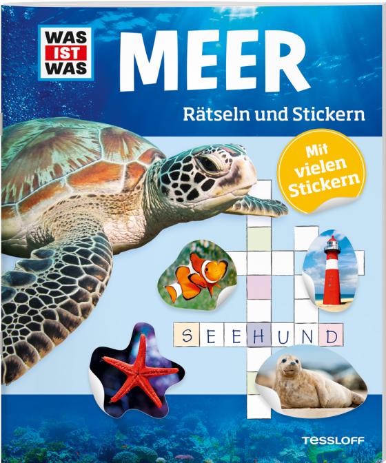 Cover-Bild WAS IST WAS Rätseln und Stickern: Meer